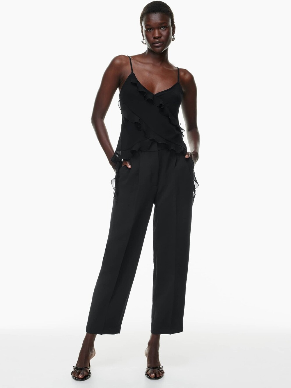 Wilfred Carrot Pants | Black | Size 0